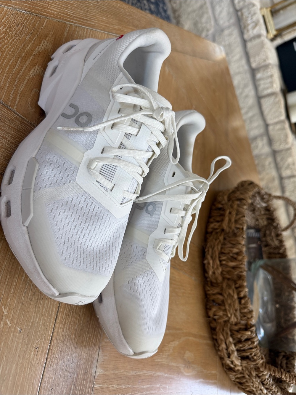 On Running Women's White Athletic Sneakers